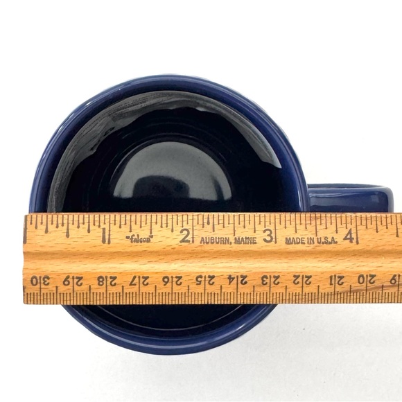 Disney Coffee Mug Raised Mickey Icons Homestead Cobalt Blue 16oz - NWT - Picture 9 of 9